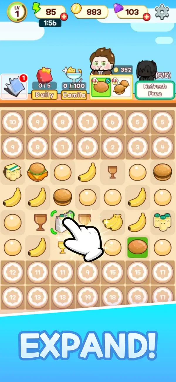 Merge Supermarket : Merge Game screenshot 5