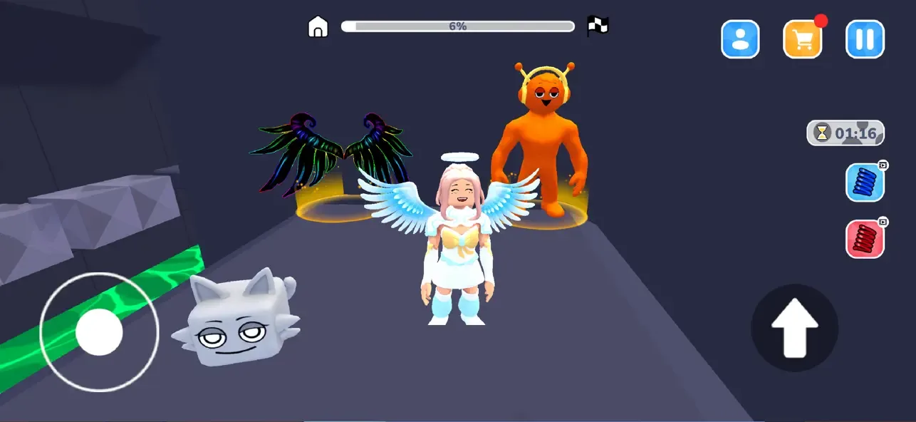 Obby World: Prison Escape screenshot 1