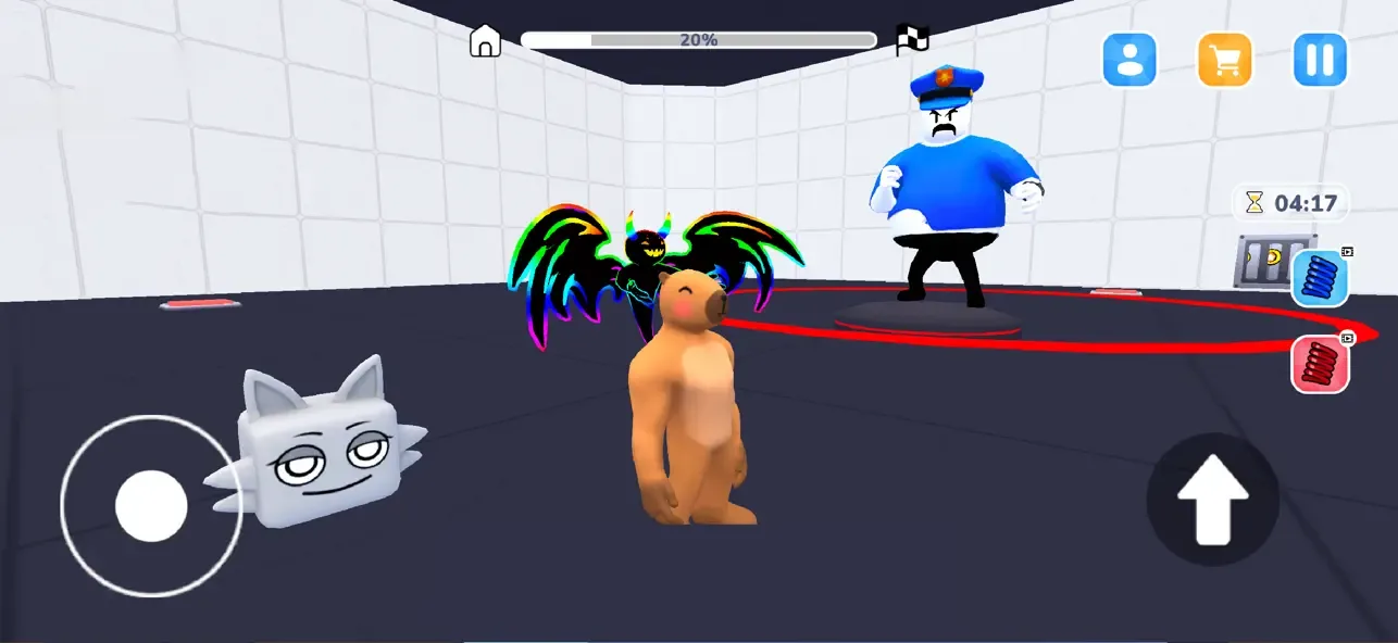 Obby World: Prison Escape screenshot 2