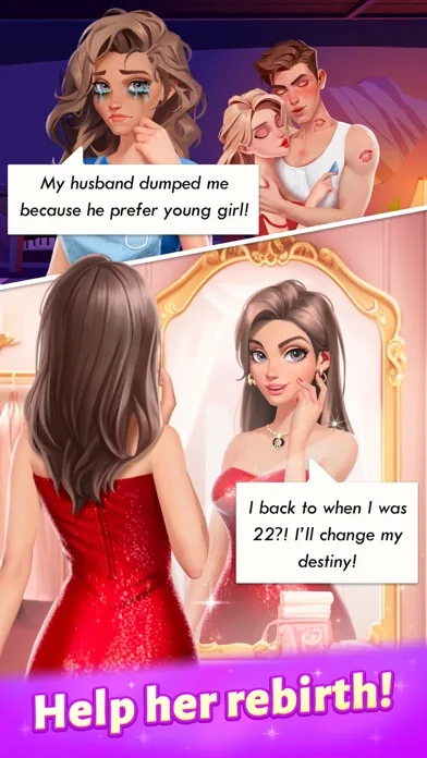 Love Rebirth : Merge Makeover screenshot 1