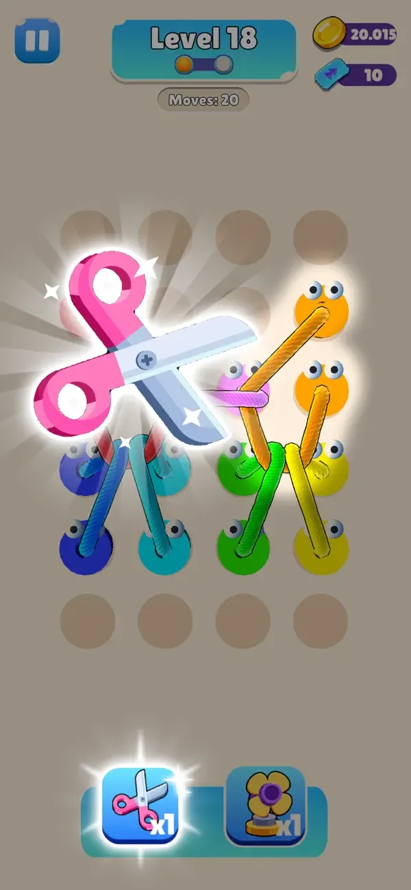 Rope Tangle 3D - Puzzle Game screenshot 2