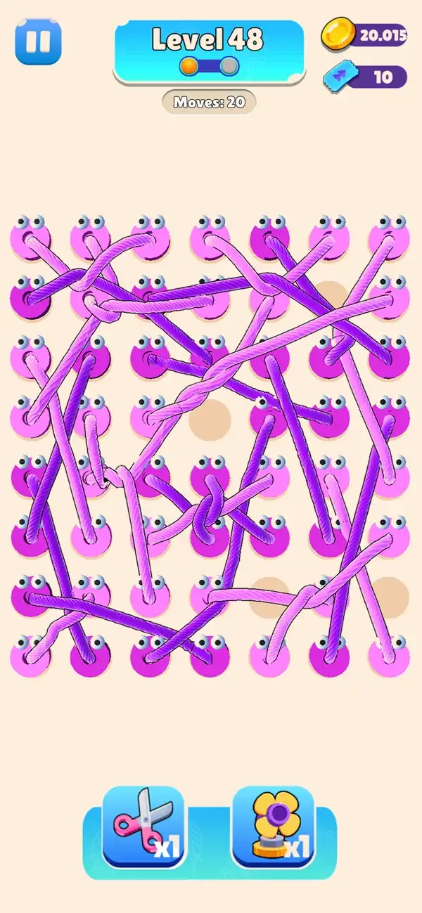Rope Tangle 3D - Puzzle Game screenshot 5