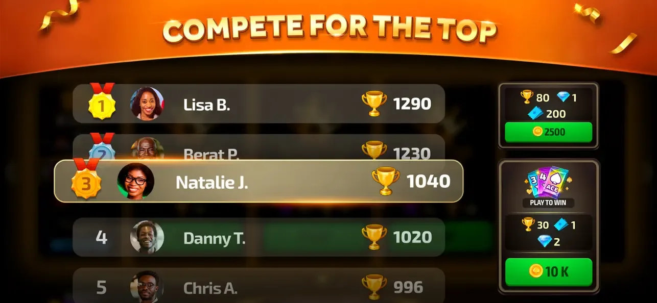 Spades Online: Card Games screenshot 4