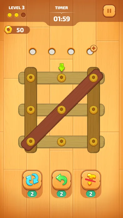 Awesome Bolts & Screws Puzzles screenshot 1
