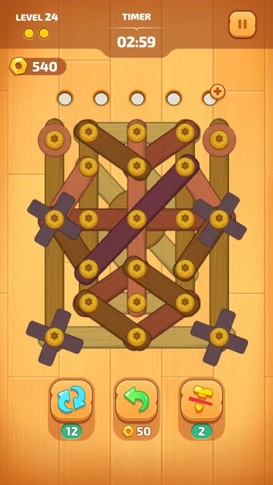 Awesome Bolts & Screws Puzzles screenshot 4