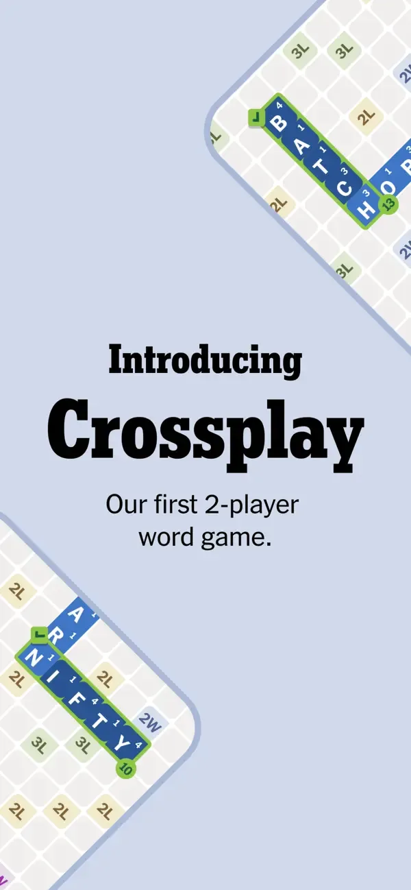 NYT Crossplay: Play and Spell screenshot 1