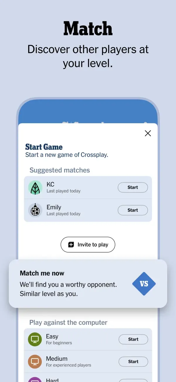 NYT Crossplay: Play and Spell screenshot 4