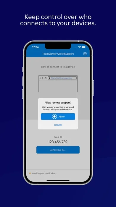 TeamViewer QuickSupport screenshot 5