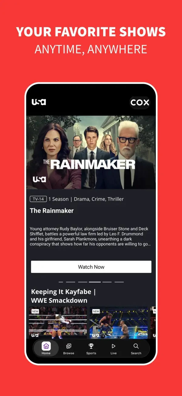USA Network screenshot 2