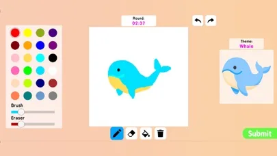 Coloring book paint drawing screenshot 1
