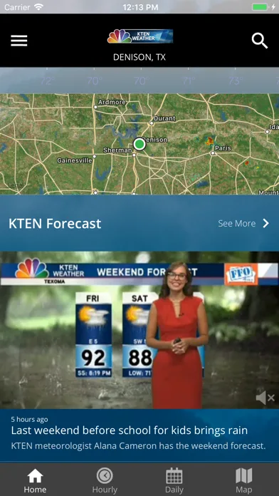 KTEN Weather screenshot 2