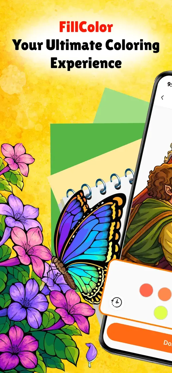 FillColor: Bliss Coloring Book screenshot 1