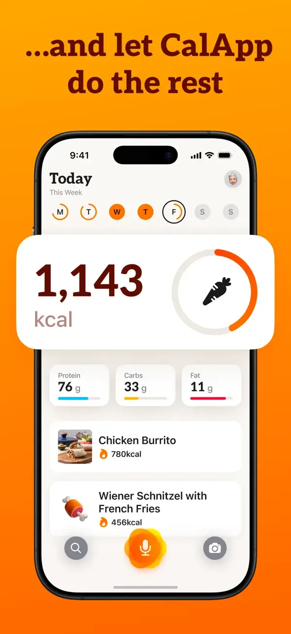 CalBot: AI Calorie Tracker screenshot 3