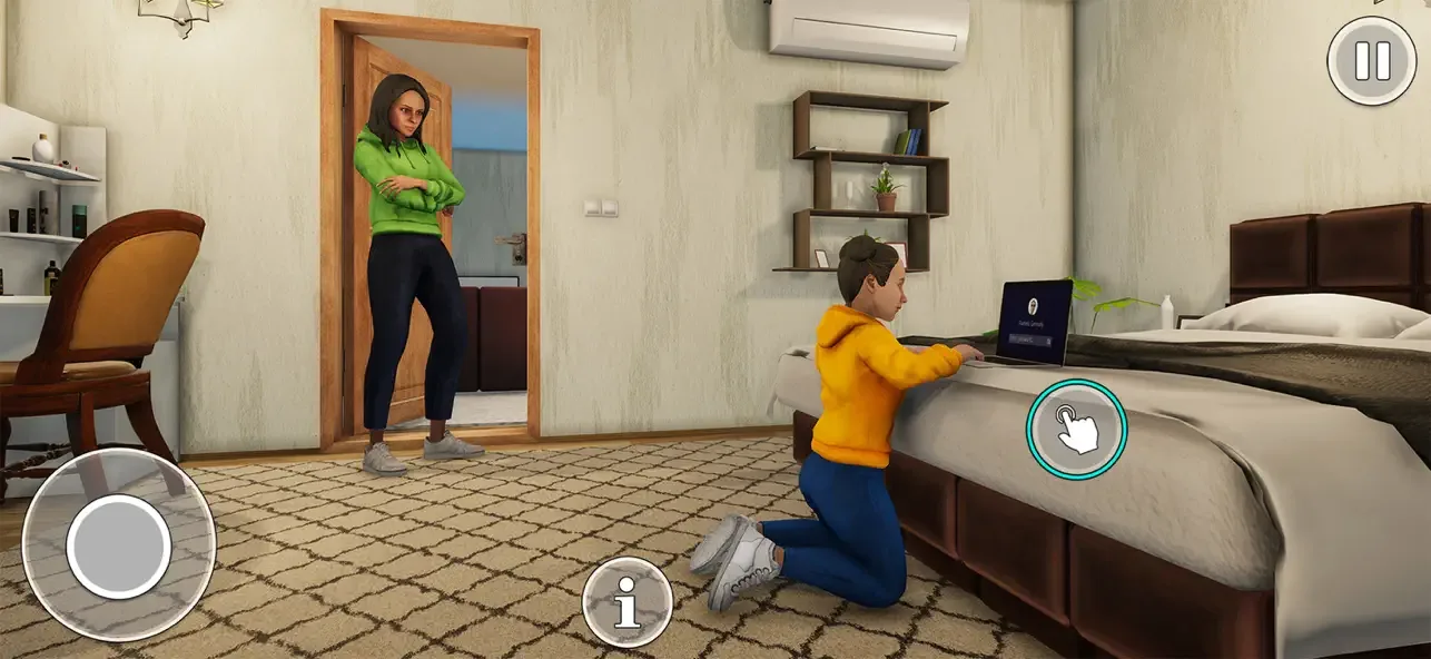 Schoolgirl Stealth Runaway Sim screenshot 3