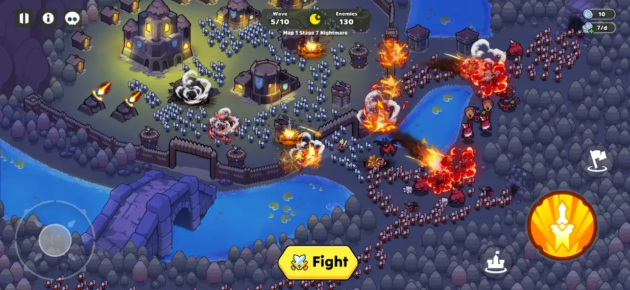 Nightfall: Kingdom Frontier TD screenshot 2