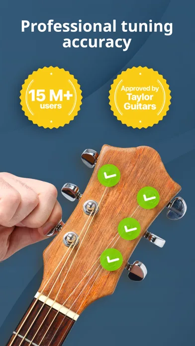 Guitar Tuner - Ukulele & Bass screenshot 1