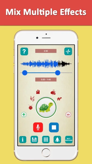 Voice Changer Recorder Fuvoch screenshot 2