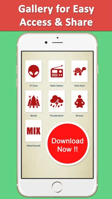 Voice Changer Recorder Fuvoch screenshot 4