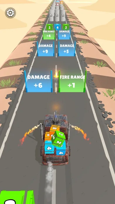 Car Rush: Merge Cubes screenshot 1