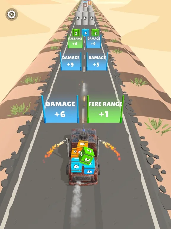 Car Rush: Merge Cubes screenshot 5