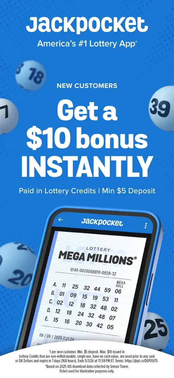 Jackpocket Lottery App screenshot 1
