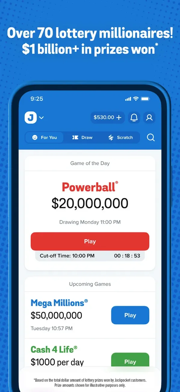 Jackpocket Lottery App screenshot 2
