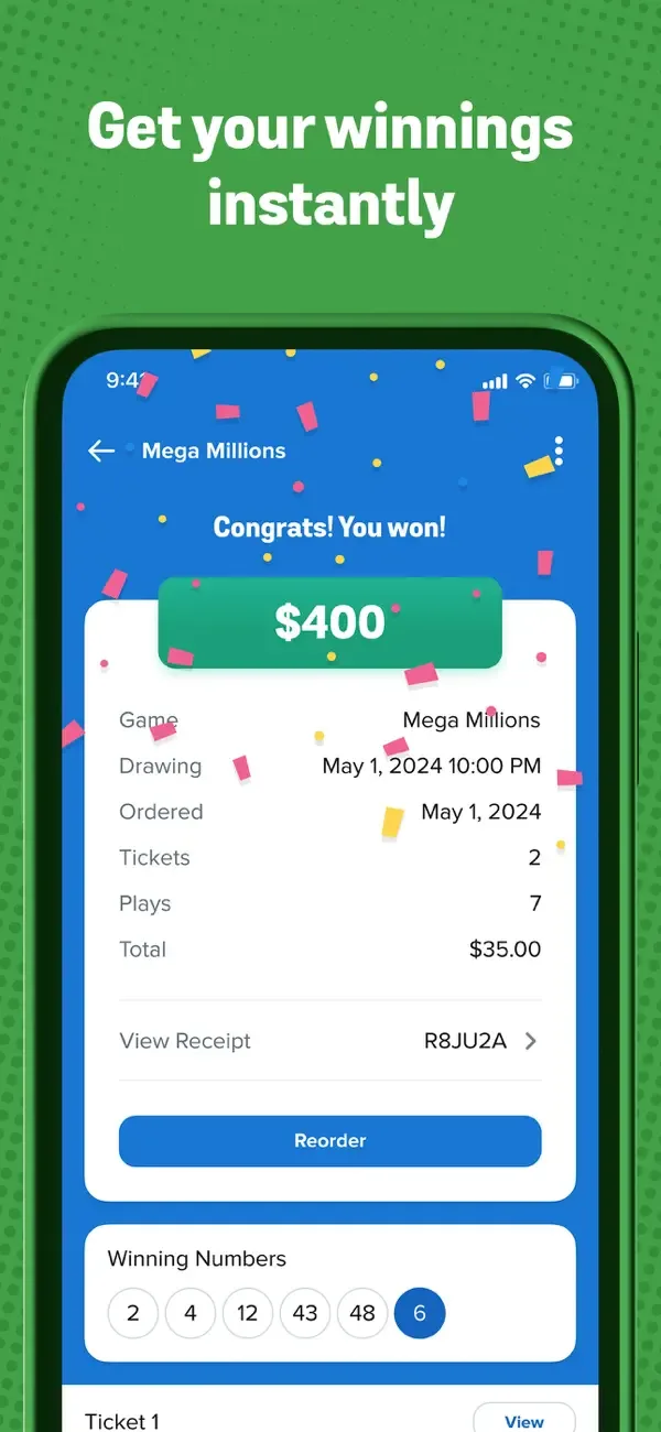 Jackpocket Lottery App screenshot 4