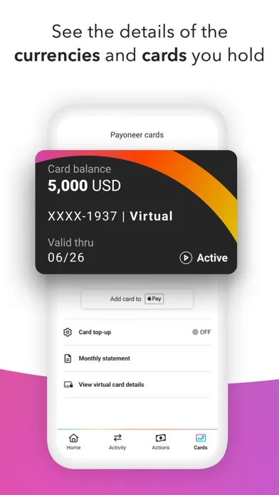 Payoneer - Business Payments screenshot 3