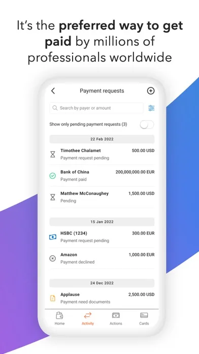 Payoneer - Business Payments screenshot 5