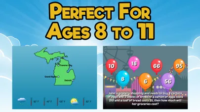 Fourth Grade Learning Games SE screenshot 3