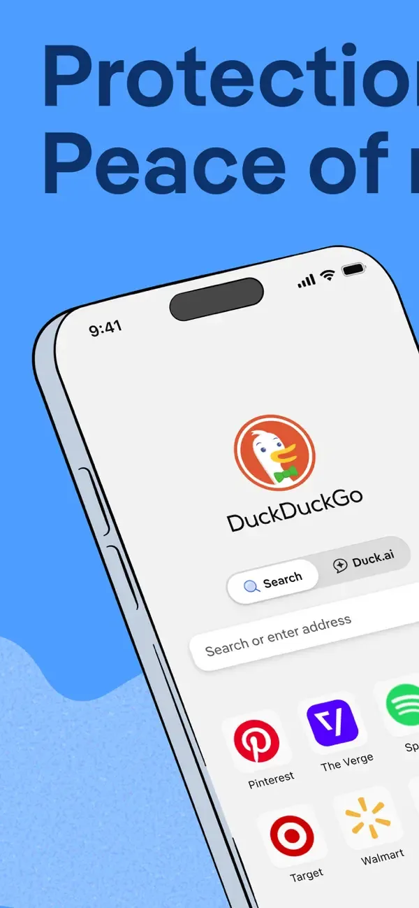 DuckDuckGo, Duck.ai, & VPN screenshot 1