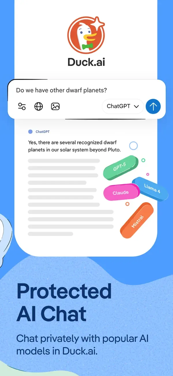 DuckDuckGo, Duck.ai, & VPN screenshot 4