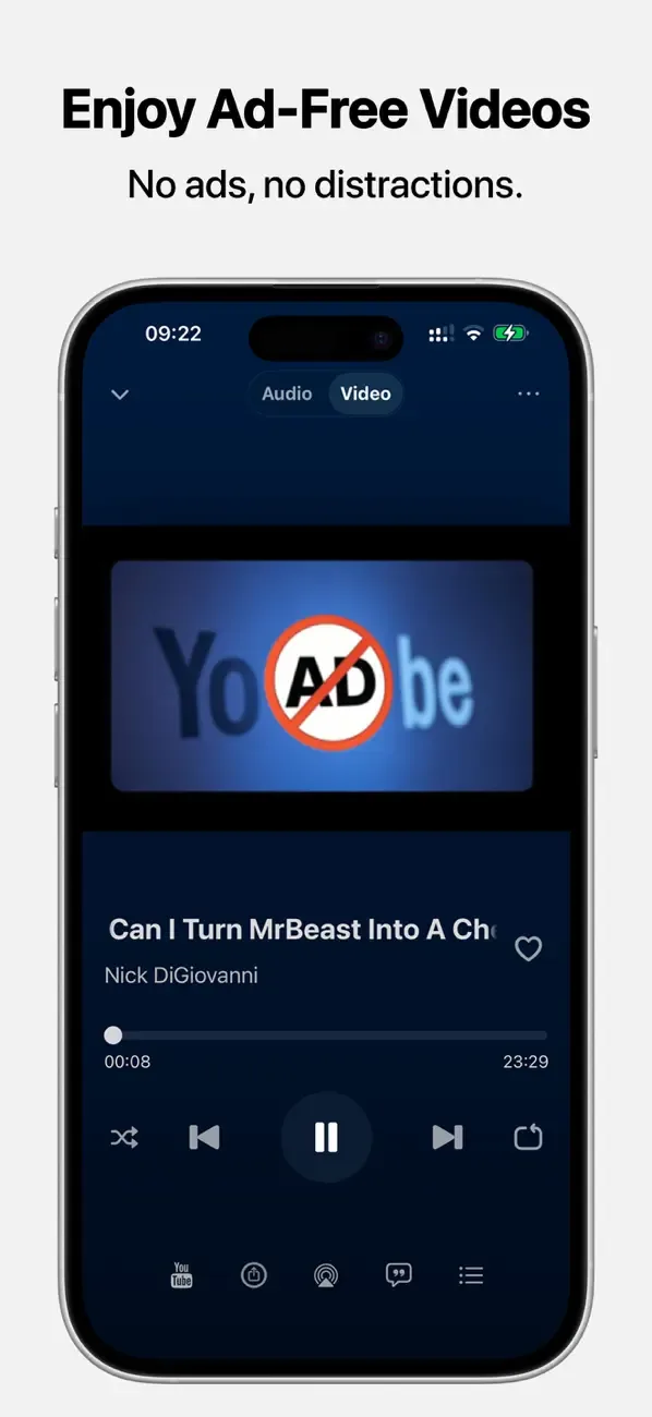 TubePod-Video&Audio Streaming screenshot 2