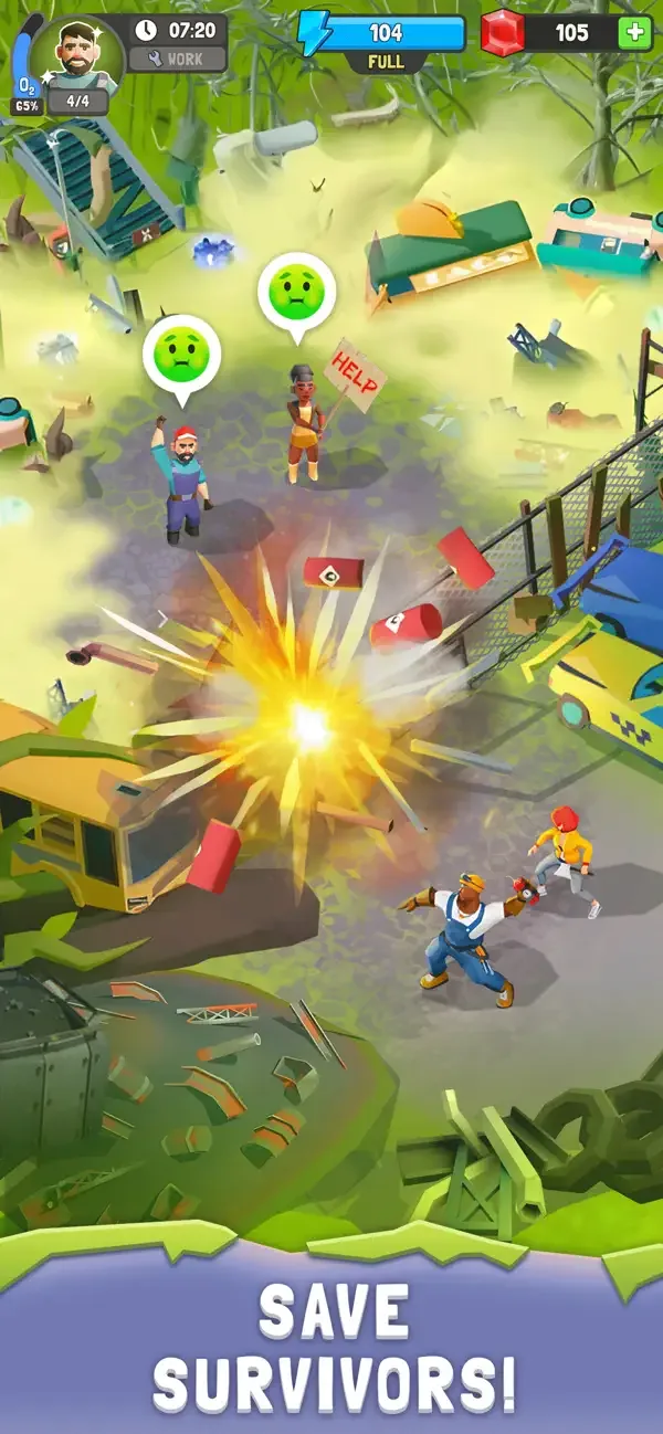 Train of Hope: Survival Game screenshot 3