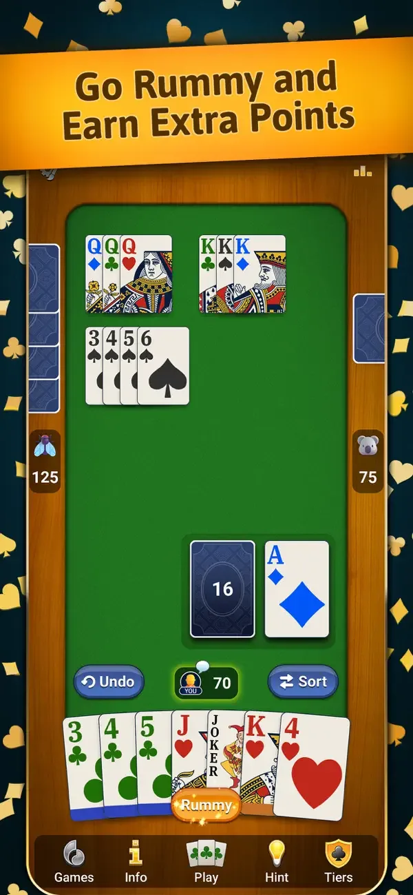 Rummy – Classic Card Game screenshot 3
