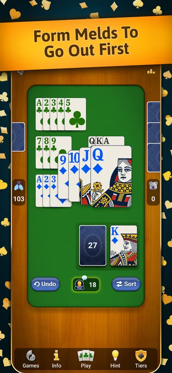Rummy – Classic Card Game screenshot 5