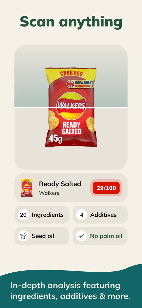 Ivy: Processed Food Scanner screenshot 1