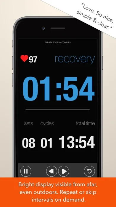 Tabata Timer and HIIT Timer screenshot 2