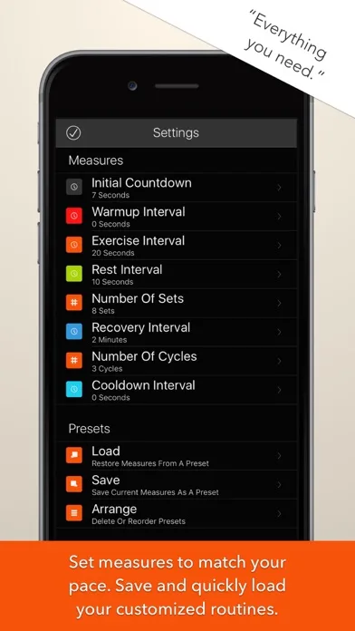 Tabata Timer and HIIT Timer screenshot 3