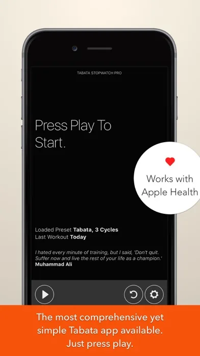 Tabata Timer and HIIT Timer screenshot 5