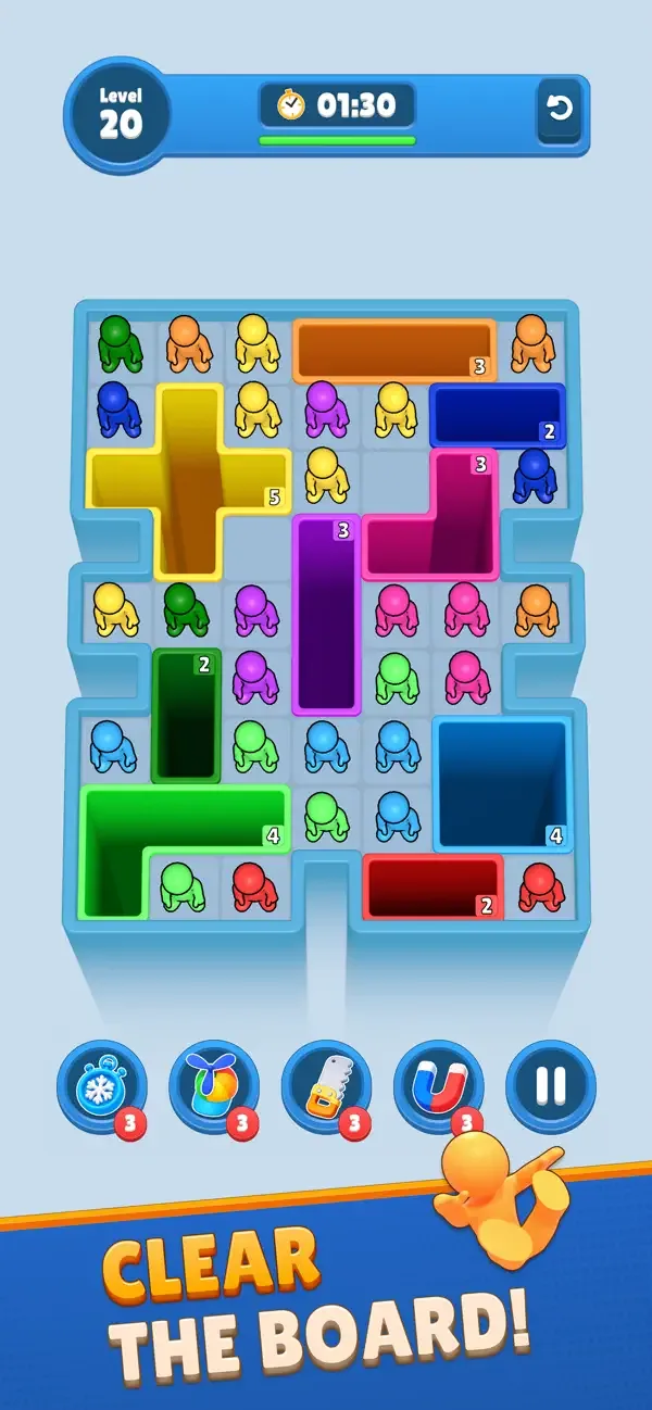 Drop Away: Color Puzzle screenshot 1