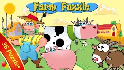 Farm Animal Puzzles for Kids screenshot 1