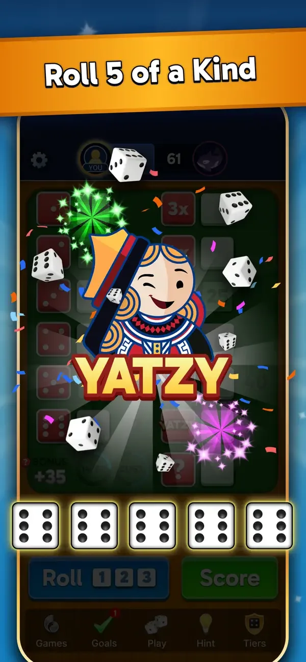 Yatzy Dice Game: Yatzy Plus screenshot 2