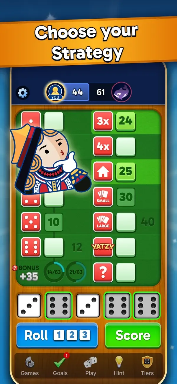 Yatzy Dice Game: Yatzy Plus screenshot 3
