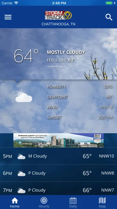 WTVC Storm Track 9 screenshot 1