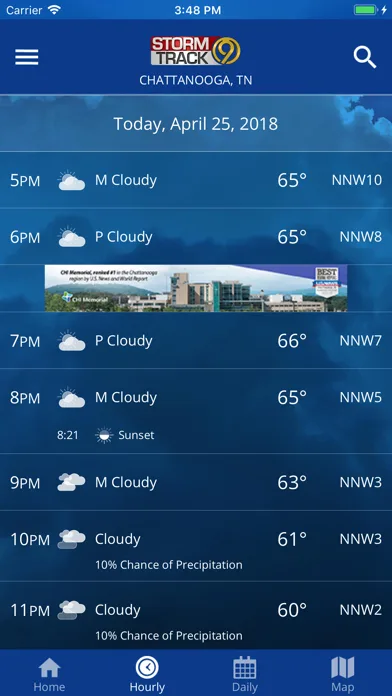 WTVC Storm Track 9 screenshot 2
