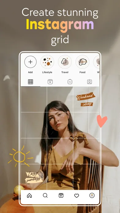 GRIDS Post maker for Instagram screenshot 1