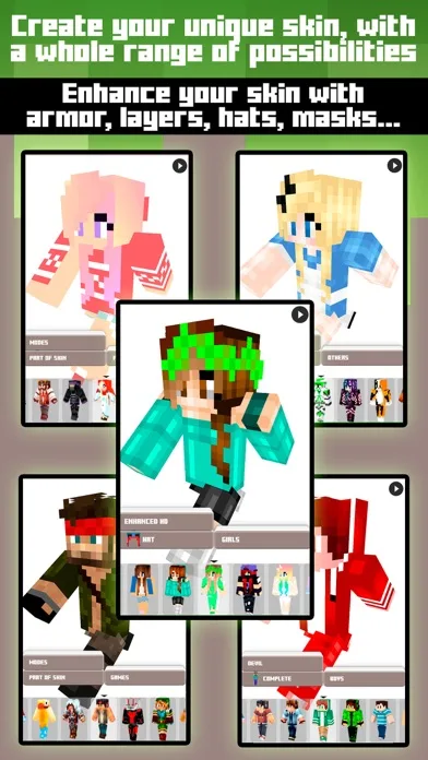 Skins for Minecraft PE & PC - Free Skins screenshot 3