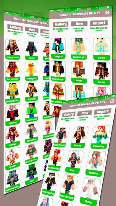 Skins for Minecraft PE & PC - Free Skins screenshot 4