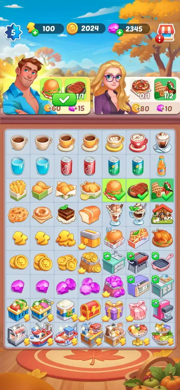 Gossip Street: Merge & Cook screenshot 4